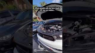 How Much Horsepower My V6 Dodge Durango Makes   Missing Half Of An Engine