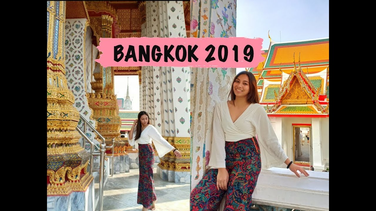 BANGKOK VLOG 2019 - DIY travel tour + DIY travel wardrobe 