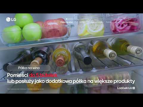 Czy warto wybrać lodówkę z dolnym zamrażalnikiem? LG Fit & Max - więcej miejsca i wygoda | LG