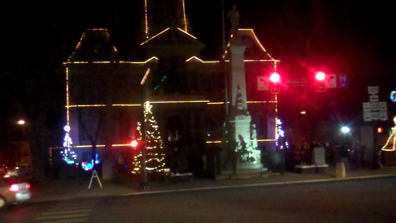 Guernsey County Courthouse Light Show Part 4 YouTube
