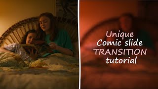 Unique Comic Slide Transition| After Effects