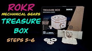 ROKR Treasure Box (Mechanical Gears) Steps 5-6