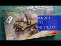 Miniart 135 m3 stuart light tank initial prod 35425 review