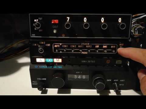 Audio Panel and Transponder. A2A Comanche.