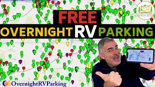Free Overnight RV Parking  The Best Way to Find Free RV Camping Locations!