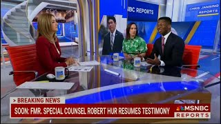 Famous Anthony Coley on MSNBC: Robert Hur just wasn't the best choice Profile
