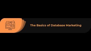 Marketing Data Base Management System