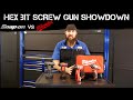 BEST PROFESSIONAL HEX BIT SCREW GUNS - SNAPON VS MILWAUKEE!