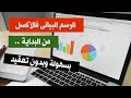 تعلم الأكسل| الرسم البيانى والمخططات - Excel Charts