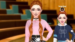 College style dress up in Fashion show game #fashion #gameplay screenshot 4