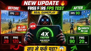 Game Booster 4x Faster New Update 🔥 Free Fire FPS Test | Real Gameplay screenshot 5