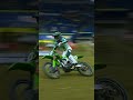 Seth Hammaker and Eli Tomac top q1 🔥Seth- 45.148 Eli- 45.434 #SupercrossLIVE #SMX