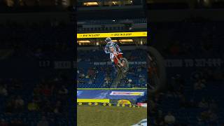 Seth Hammaker and Eli Tomac top q1 🔥Seth- 45.148 Eli- 45.434 #SupercrossLIVE #SMX