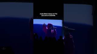 Justin Bieber brings out The Kid Laroi at Coachella #justinbieber #coachella #thekidlaroi