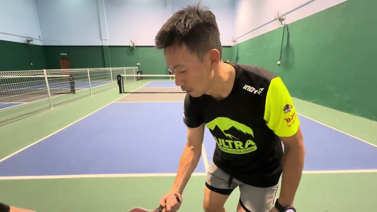 drilling session at p3 2hrs focus on serving returning third shot drop / drive and social 30min game