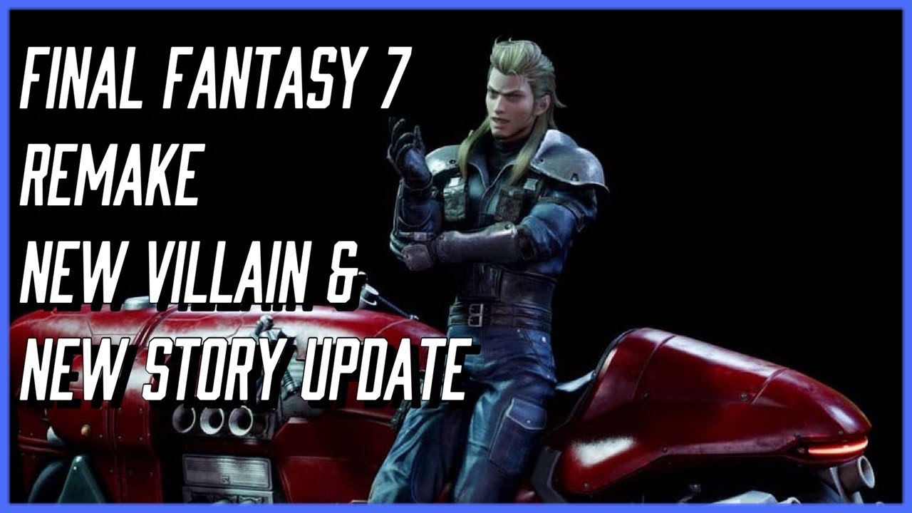 Final Fantasy 7 Remake NEW STORY & VILLAIN UPDATE + Nintendo GIVEAWAY ...
