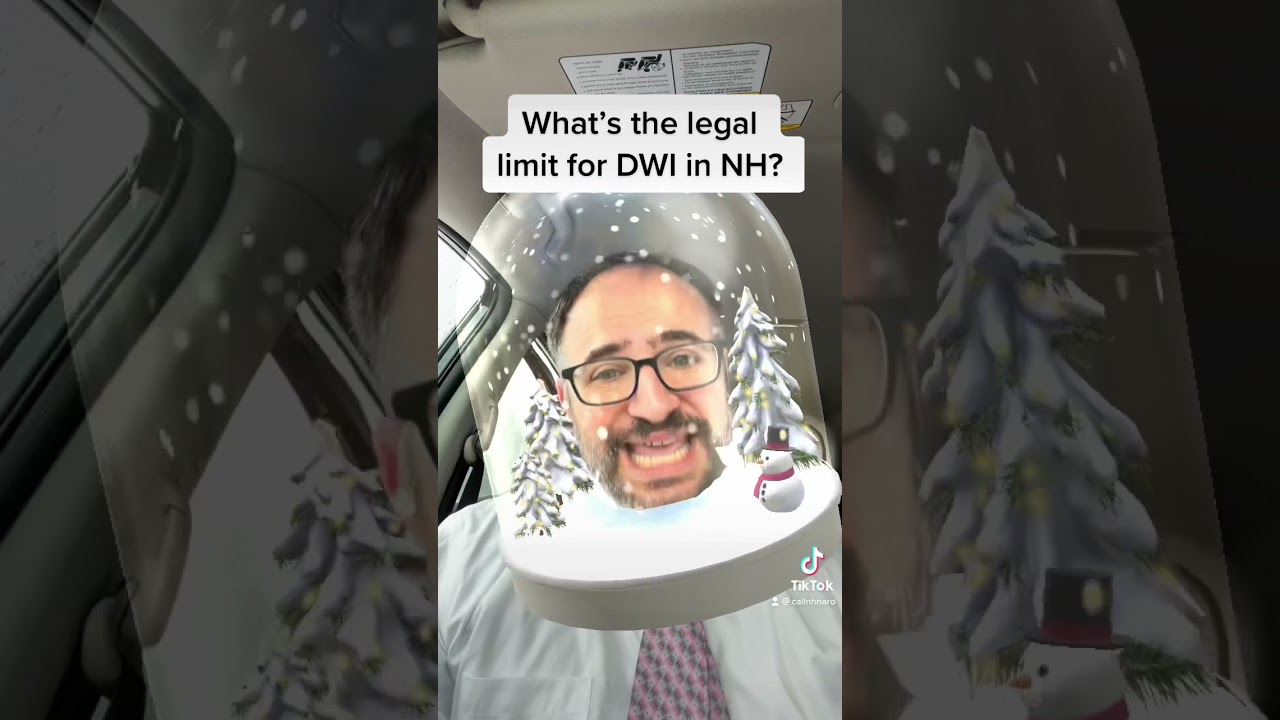 What is the legal limit for DWI in NH?