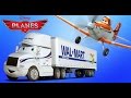 Disney/pixar Cars Toys Movies meet Planes Movie | Dusty Crophopper &amp; Wally Hauler (walmart truck)