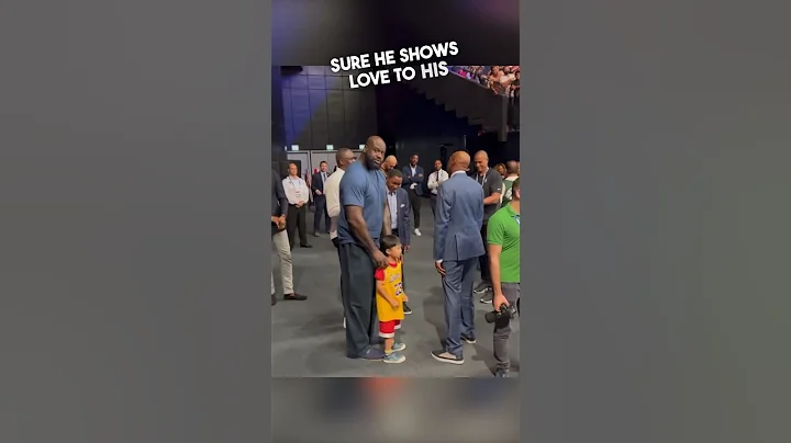 Shaq is the nicest celebrity ever ❤️