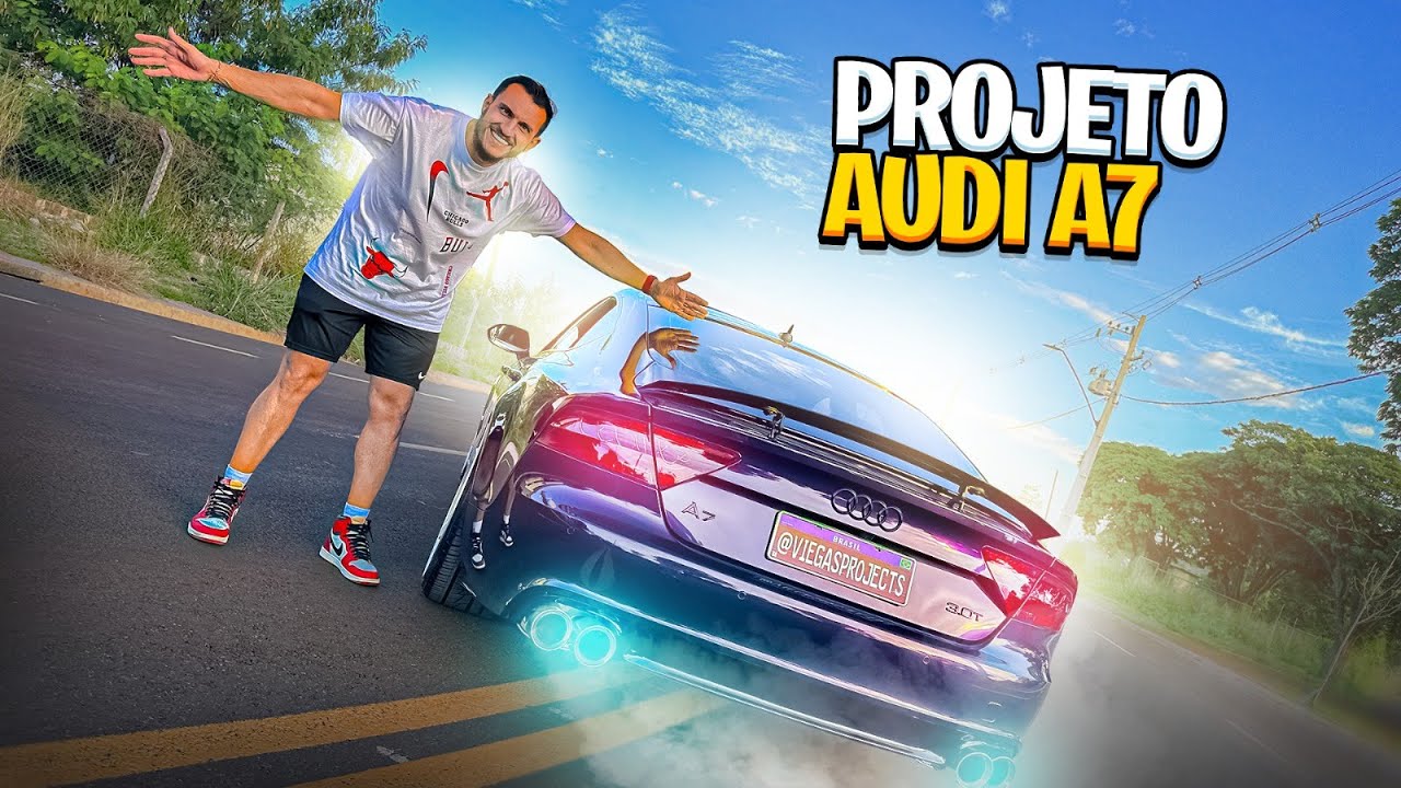 PROJETO AUDI A7 EM DETALHES! ESSE CARRO É INSANO DEMAIS!!!