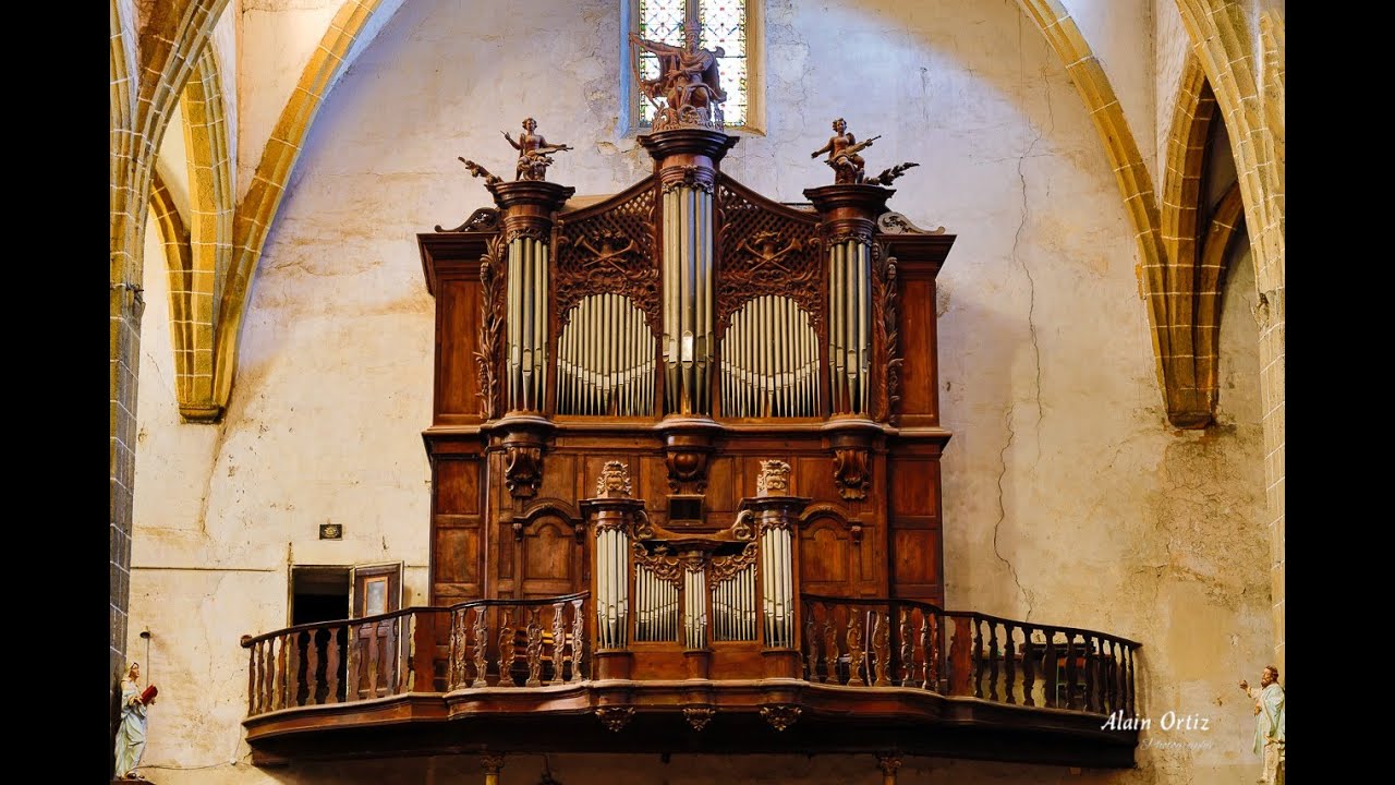 Louis Marchand à l'Orgue de Vinça avec Jean-Louis Bergnes