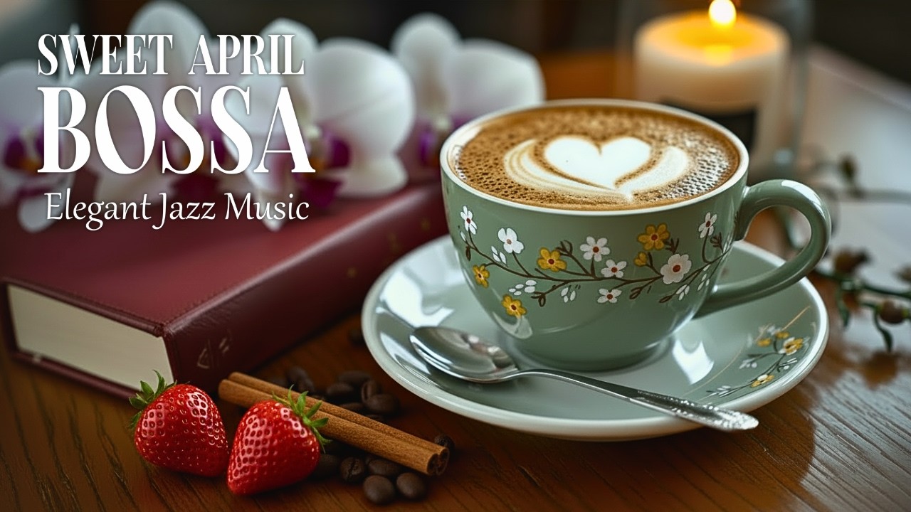 Sweet April Coffee Jazz ☕ Cozy Spring Morning Café Vibes with Smooth ...