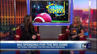 CBS Las Vegas - Client, Linda Johansen-James Explains How the Big Game is Fueling Las Vegas Economy