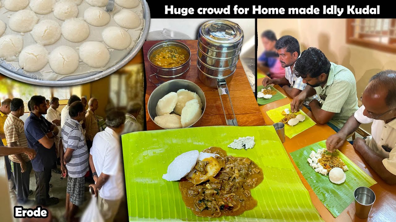 2 மணி நேரத்தில் விற்று தீரும் கிராமத்து குடல் குழம்பு இட்லி | MSF