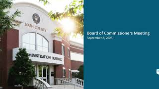 9.8.25 Commissioners' Meeting
