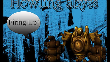 League Of Legends Howling Abyss! 1v1 Blitz. The Grabs!