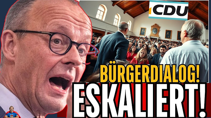 🚨SUPERGAU! BÜRGERDIALOG muss ABGEBROCHEN werden!💥 AFD-MANN wird von Dorf gefeiert!