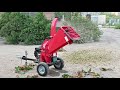 How to use the KNDMAX DGC154 wood chipper?