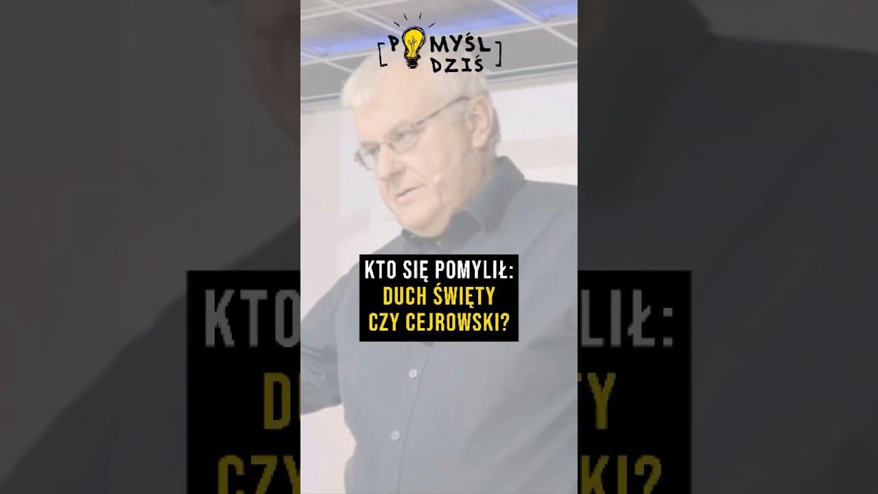 🟢 Kto się pomylił: Duch Święty czy Cejrowski? #PomyślDziś #2021 episode artwork