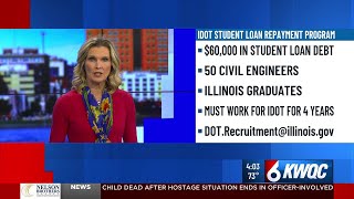 Illinois Department of Transportation student loan repayment program