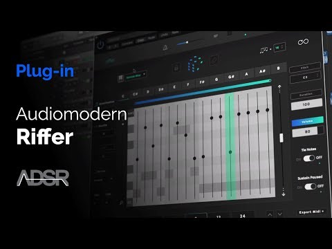 Audiomodern Riffer - Generate beautiful patterns and melodies for your sounds