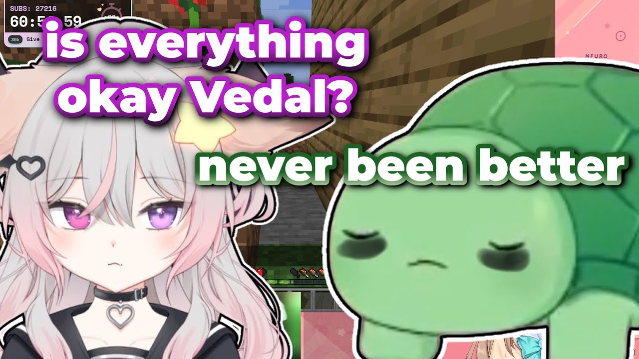 Anny gets concerned for Vedal's mental state