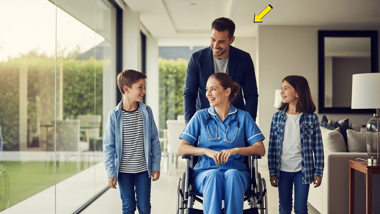 MILLONARIO CONTRATA A UNA NIÑERA PARAPLÉJICA Y QUEDA IMPACTADO POR LO QUE VE.