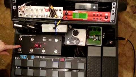 Part 1: Musicomlab EFX MKII Pedal and MIDI Switching System Demo