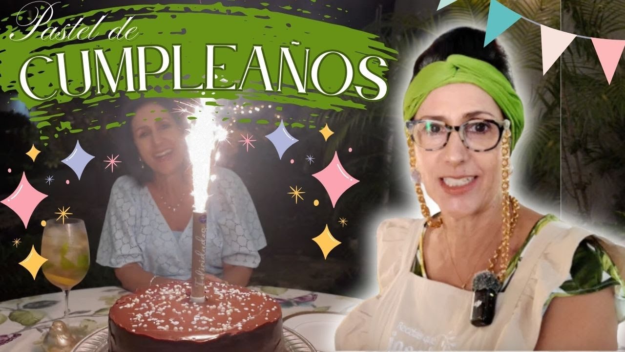 🌸 Así Celebramos Mi CUMPLEAÑOS con este Pastel de  BROWNIE DUBAI🎂