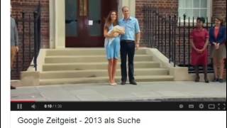 Google Zeitgeist 2013 - [US / DE Vergleich]