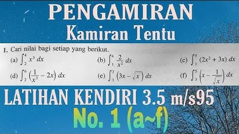 F5C3 | PENGAMIRAN | LATIHAN KENDIRI 3.5 | NO 1 (a-f) | BUKU TEKS | ADDMATHS |