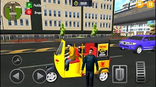 Tuk Tuk Driving Simulator 2019 #1 - Auto Rickshaw City Drive Android Gameplay screenshot 4