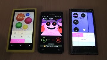 Angry Luntik Incoming call & Outgoing call at the Same Time Samsung Galaxy S2+2 Nokia Lumia 920-1020
