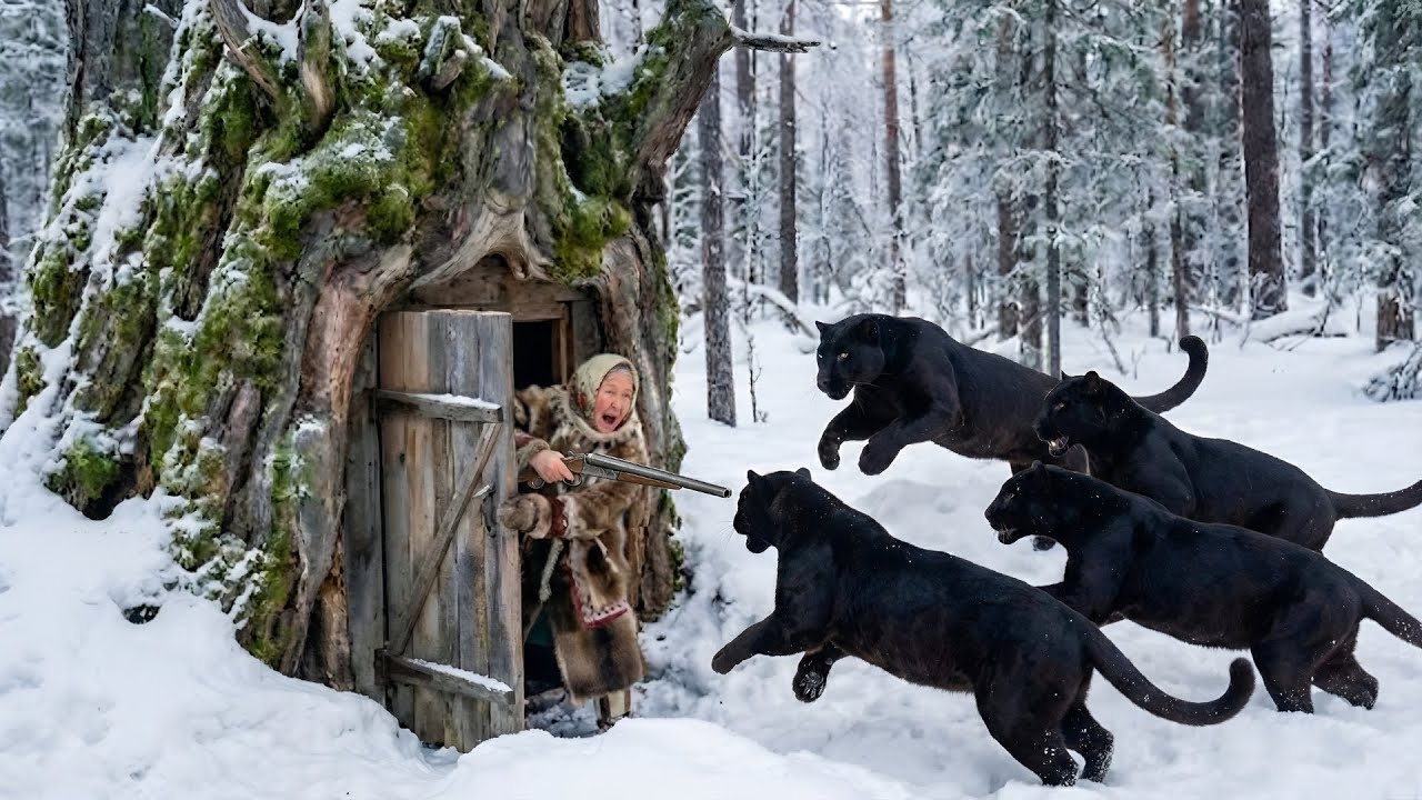 80-Year-Old Widow Lives Inside A Tree And Escapes From A Pack Of panthers | Echoes of –71°c