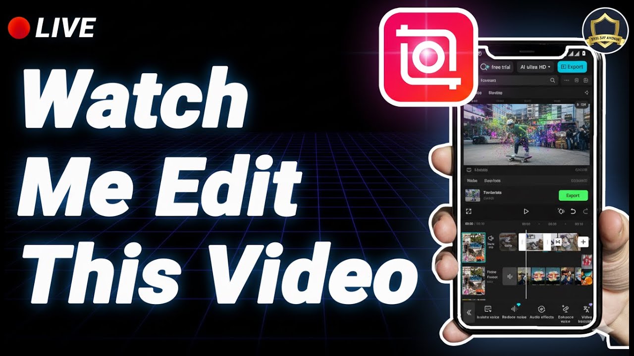 Watch Me Edit This Video LIVE - YouTube