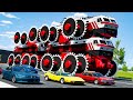 Giant wheel saw monster rushes ars 9  beamng drive