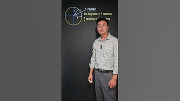 Hoe je van graden naar radialen gaat en omgekeerd
