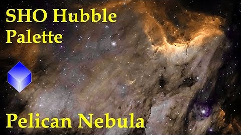 Pelican Nebula - PixInsight SHO Hubble Pallete Processing for OSC Camera &  Dual Narrowband Filter