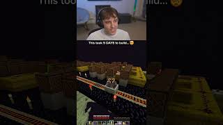 This took 5 days to build.. #drdonutt #meme #clips #donutsmp
