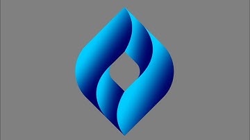 Easy 3D logo from square in CorelDRAW | Coreldraw tutorial | Graphic design 